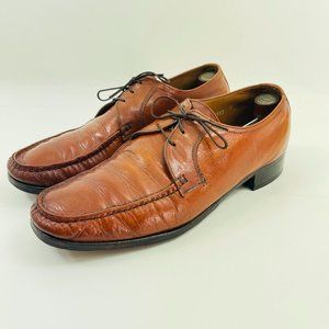 Vintage 70’s Imperial Florsheim Calf Skin Brown Loafers Men’s  11 D